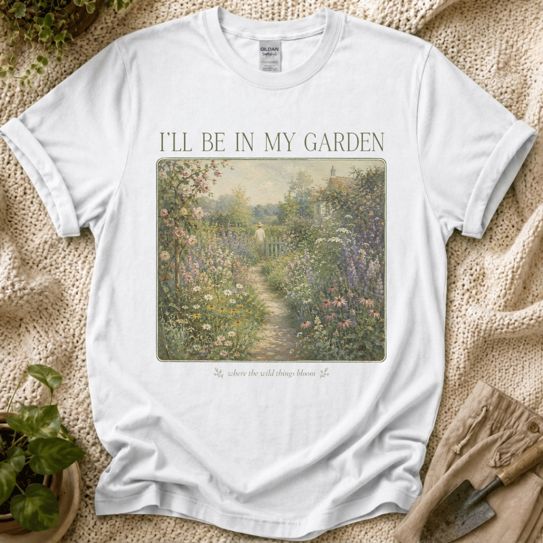 I’ll Be in My Garden Wild Things Bloom T-Shirt