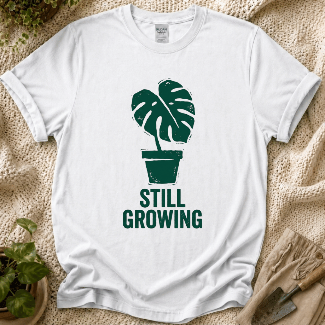 Still Growing Monstera T-Shirt