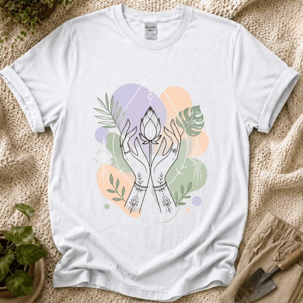 Rooted Ritual Botanical T-Shirt by Zen & Zucchinis Slow Garden Club