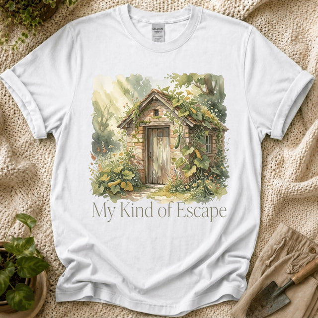 My Kind of Escape Slow Garden T-Shirt by Zen & Zucchinis Slow Garden Club