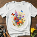 Floral Butterfly Bouquet T-Shirt