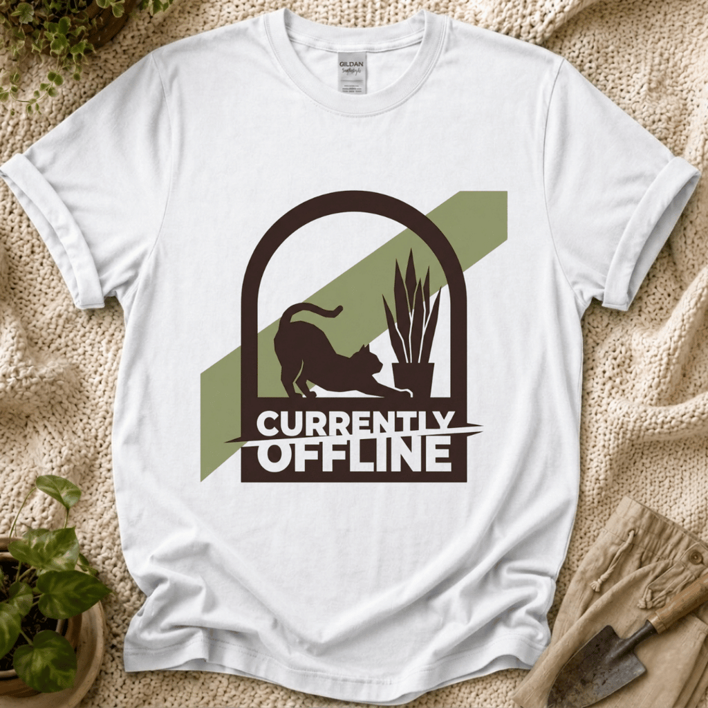 Currently Offline Cat T-Shirt