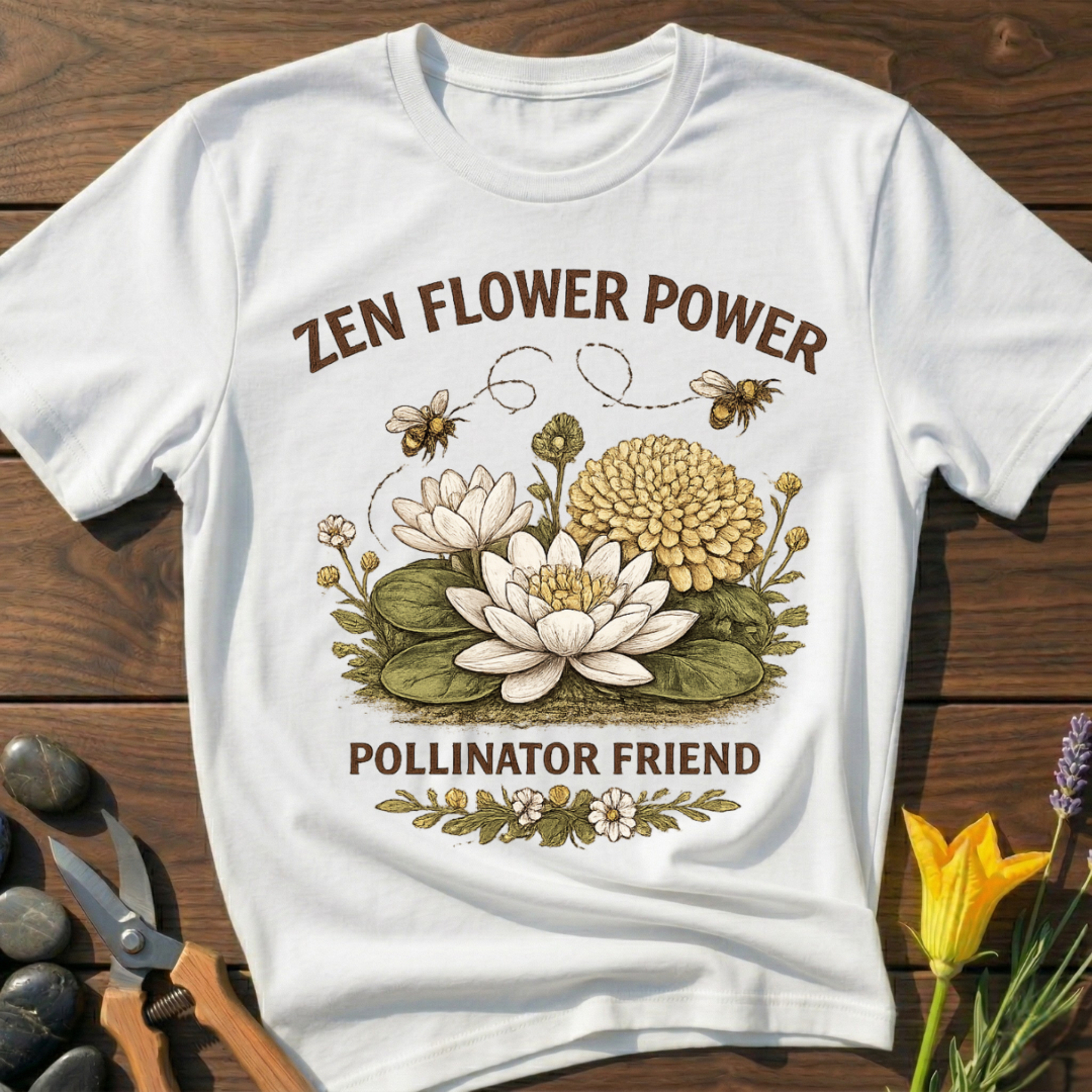 Zen Flower Power T-Shirt