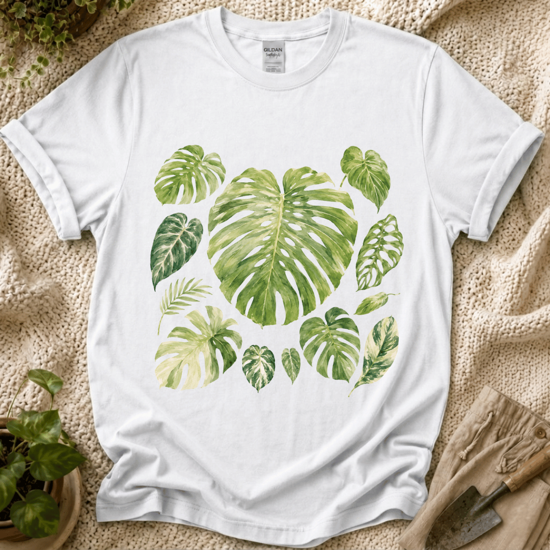 Monstera Leaf Botanical T-Shirt
