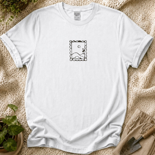 Sun & Moon Fineline Desert View T-Shirt by Zen & Zucchinis Slow Garden Club