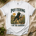 Pottering in the Garden Bird T-Shirt by Zen & Zucchinis Slow Garden Club