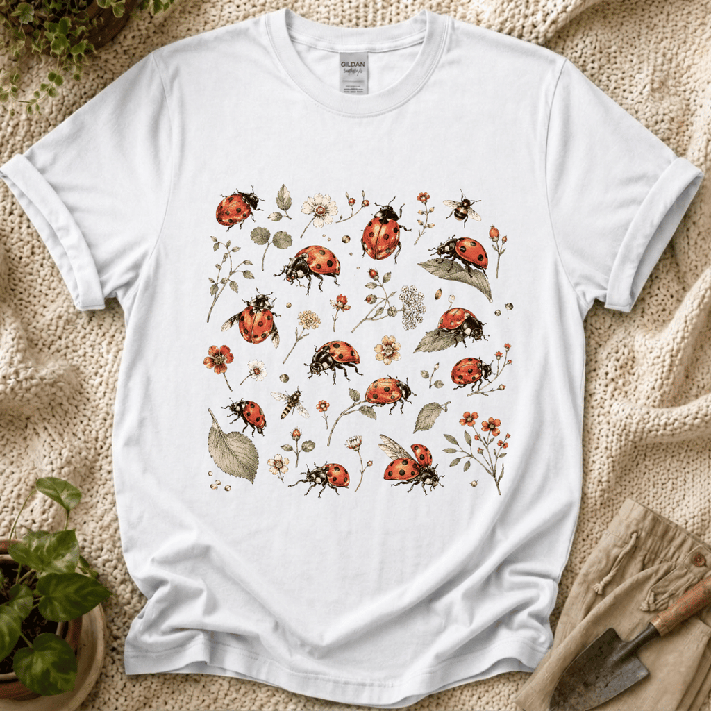 Ladybug Meadow Garden Friend T-Shirt