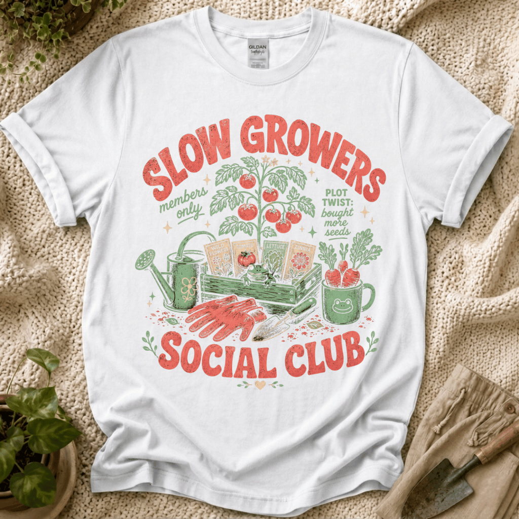 Slow Growers Social Club  T-Shirt