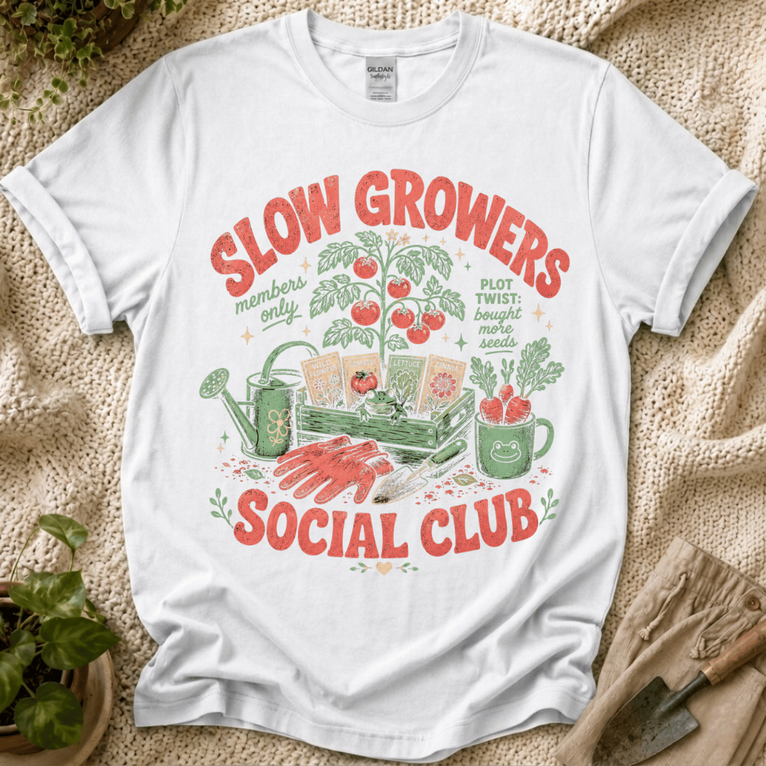 Slow Growers Social Club  T-Shirt