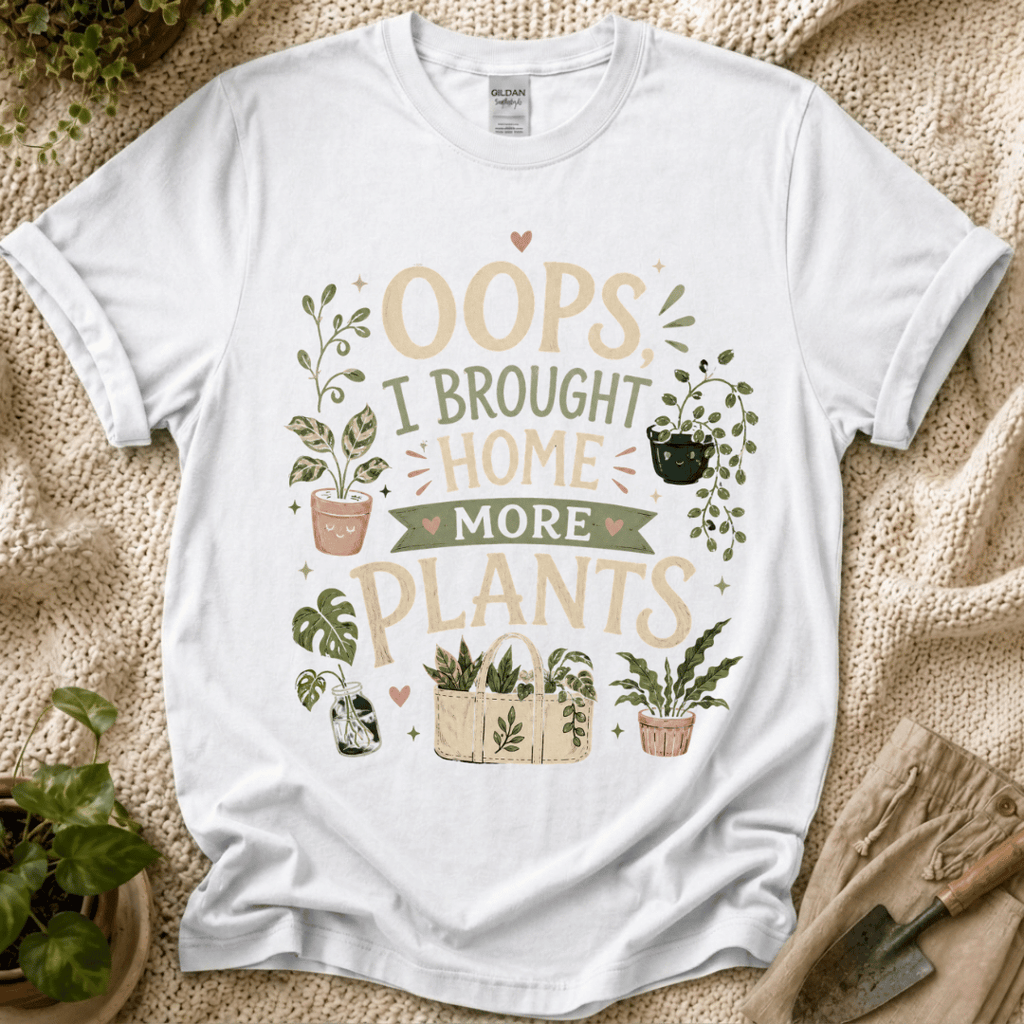 Oops I Brought Home More Plants T-Shirt