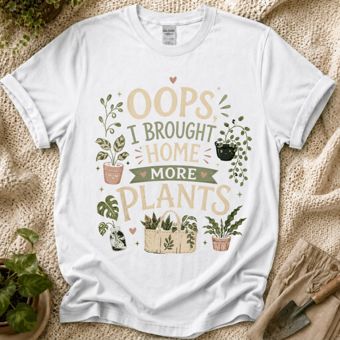 Oops I Brought Home More Plants T-Shirt