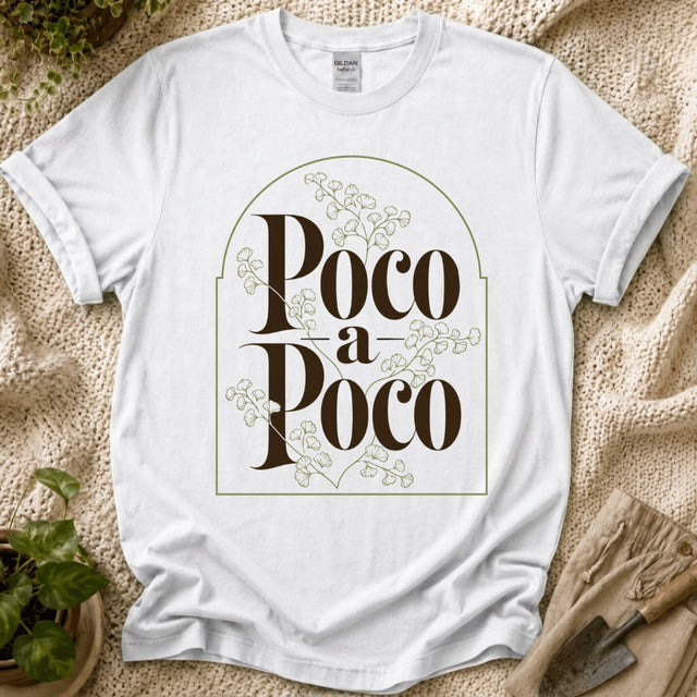 Poco a Poco Garden T-Shirt by Zen & Zucchinis Slow Garden Club