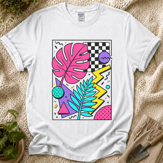 Abstract Wildflower Garden T-Shirt by Zen & Zucchinis Slow Garden Club