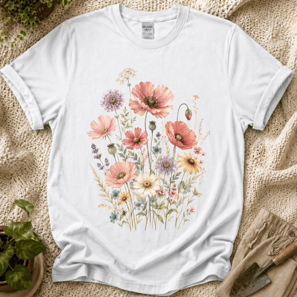 Soft Wildflower Bouquet T-Shirt