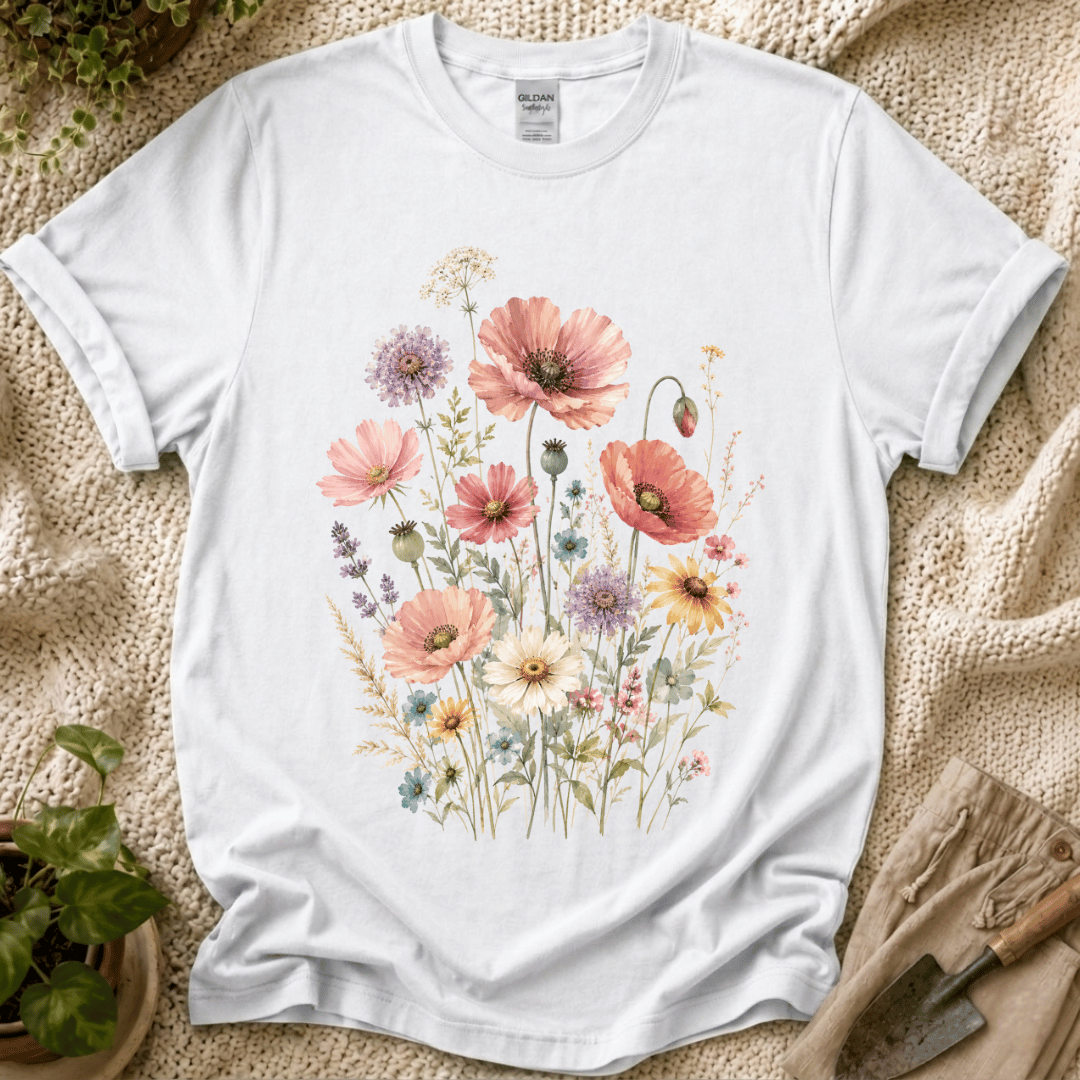 Soft Wildflower Bouquet T-Shirt